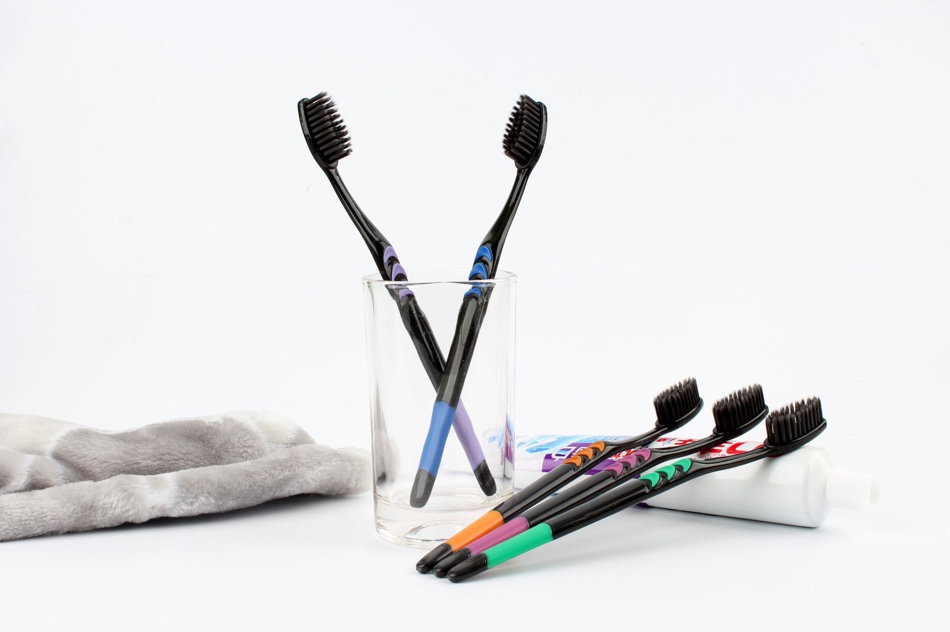 1 escova de dentes de cerdas m - Bamboo Toothbrush Set avaliação e preço