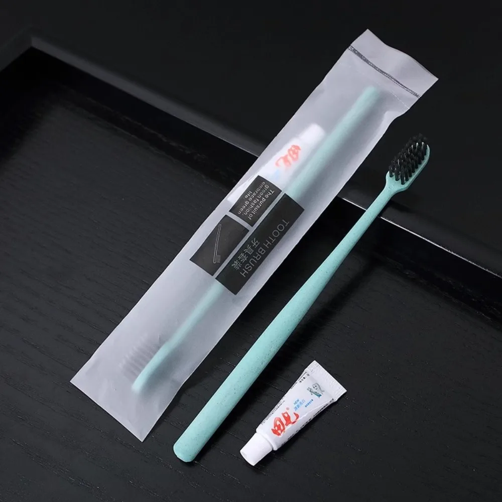 100 pçs prático escova de dent - Bamboo Toothbrush Set avaliação e preço